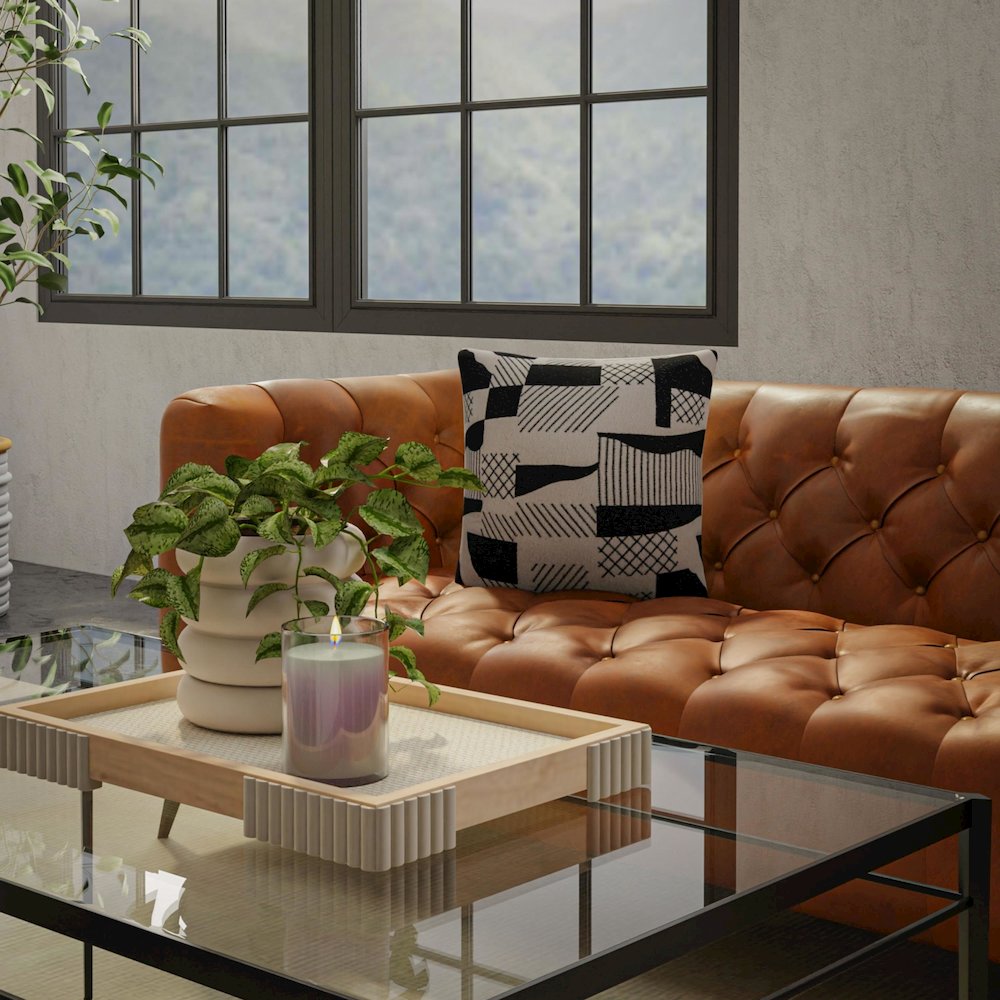 Contemporary 20" x 20" Pillow Cover. Picture 2