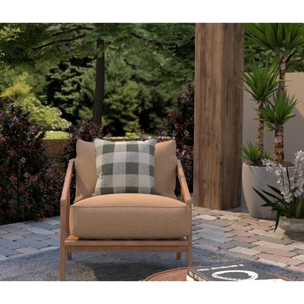 22" x 22" Indoor/ Outdoor Pillow. Picture 6