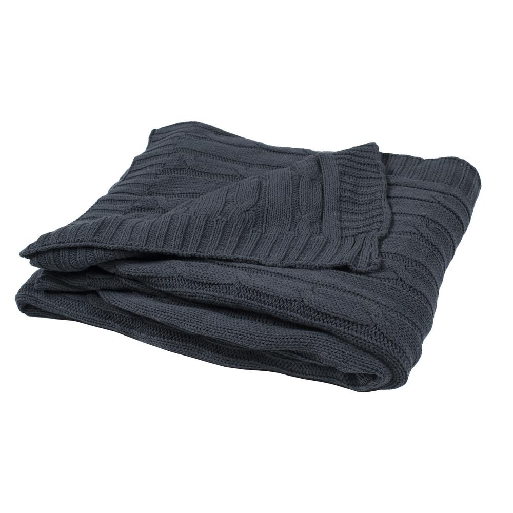 Rizzy Home 50" x 60" Throw- TH0147. Picture 1