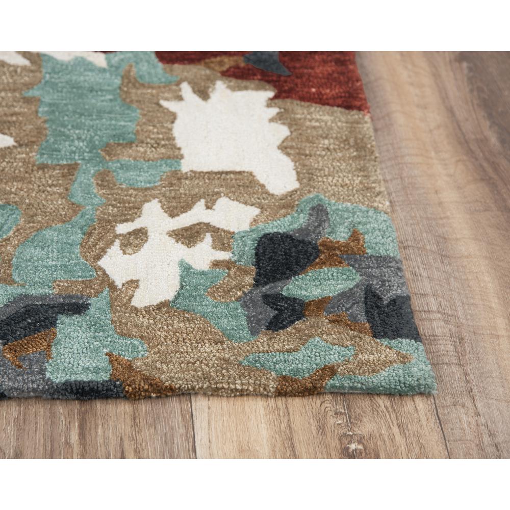 9' x 12' Hand-Tufted Rectangle Rug. Picture 1