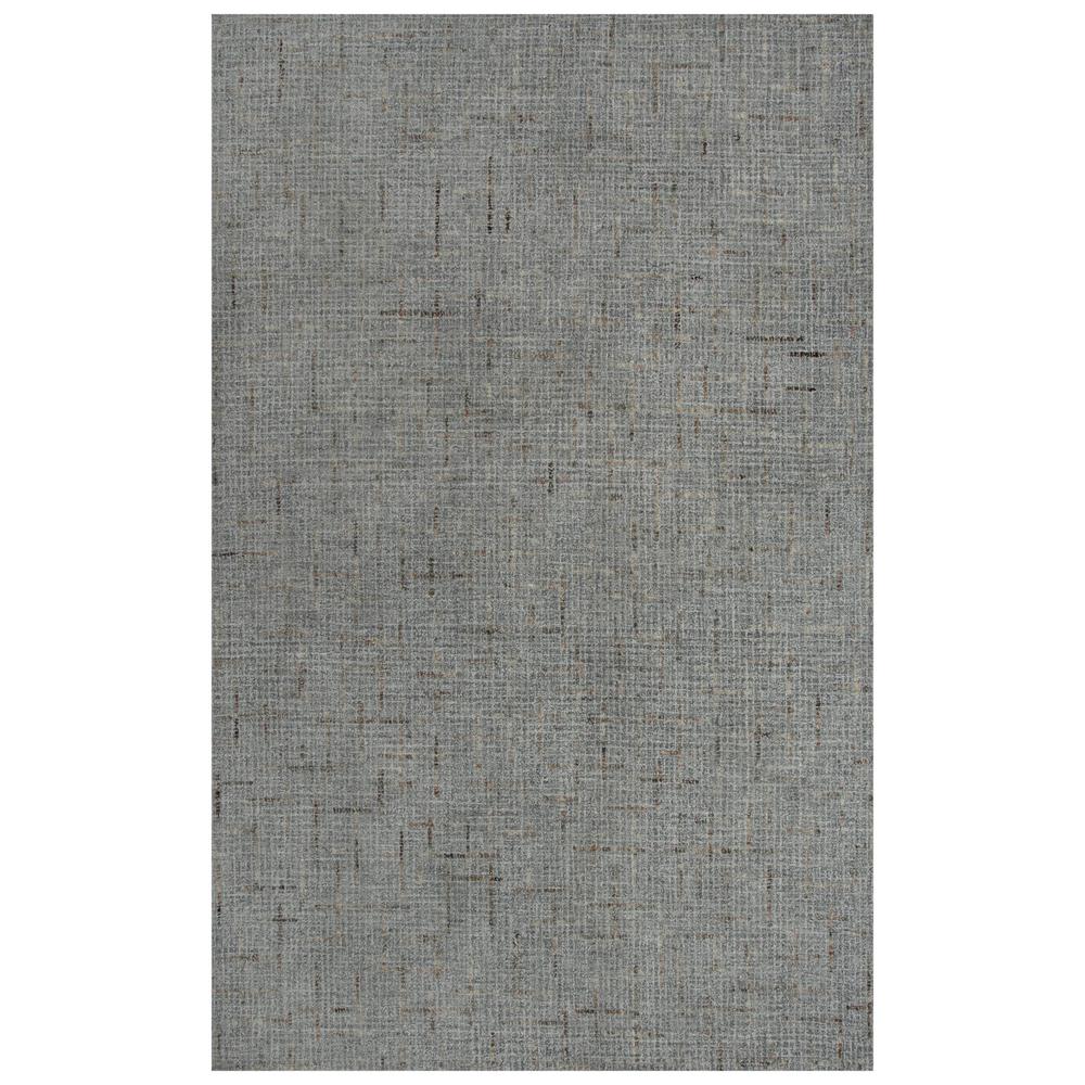 Hand Tufted Loop Pile Wool Rug, 5' x 7'6". Picture 1