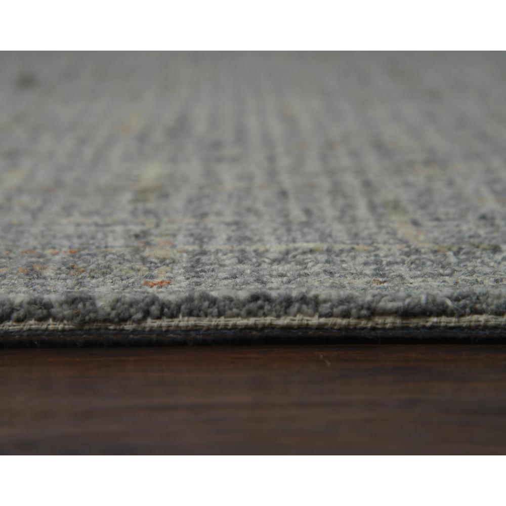 Hand Tufted Loop Pile Wool Rug, 5' x 7'6". Picture 6