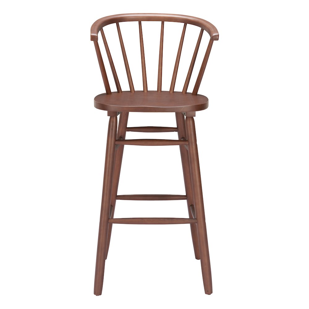 Stenger Barstool (Set of 2) Walnut. Picture 3