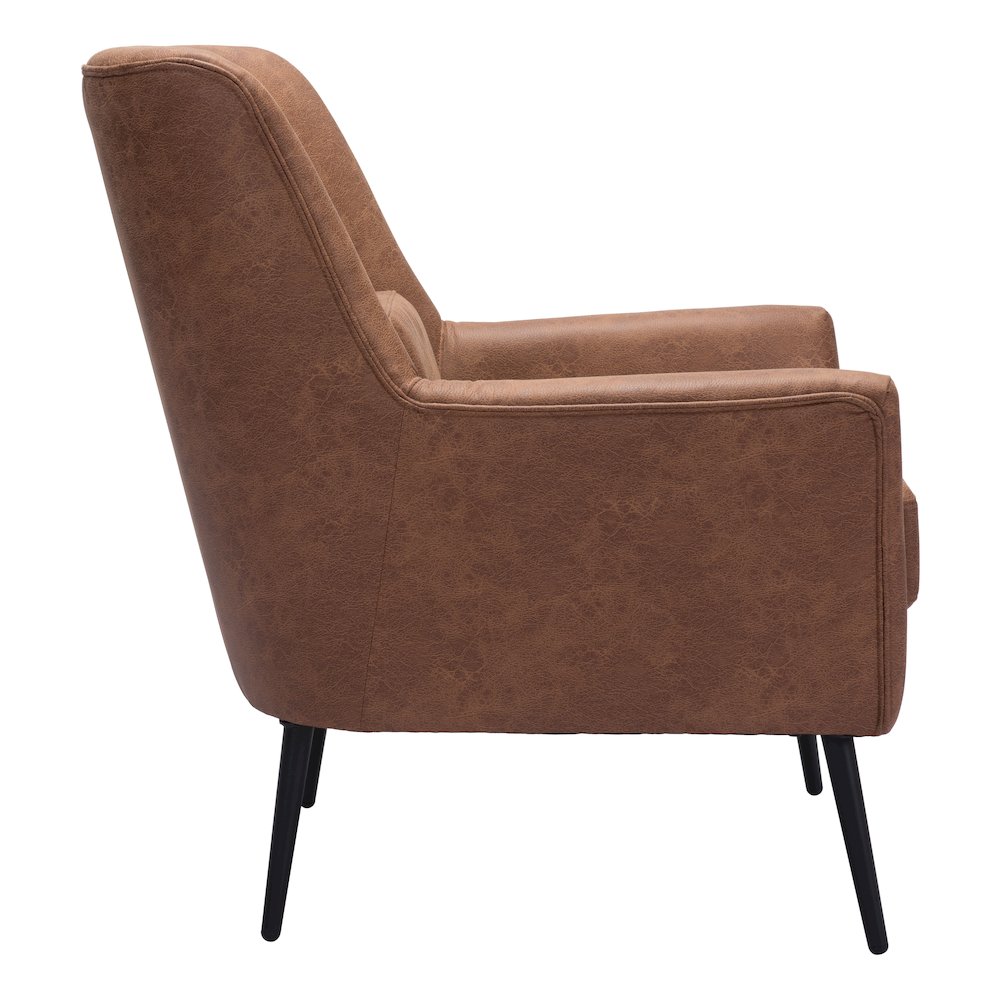 Ontario Accent Chair Vintage Brown. Picture 2