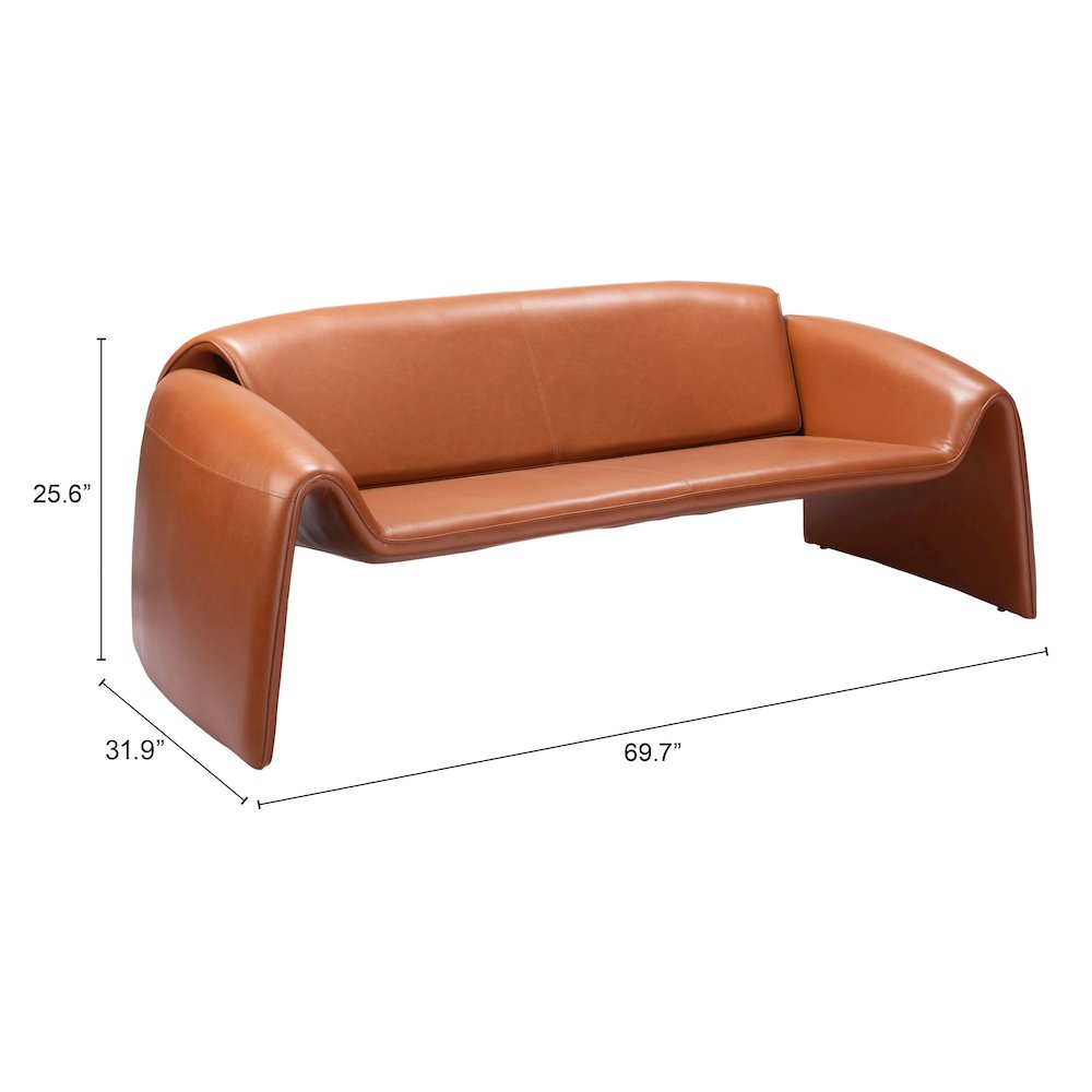 Horten Sofa Brown. Picture 7