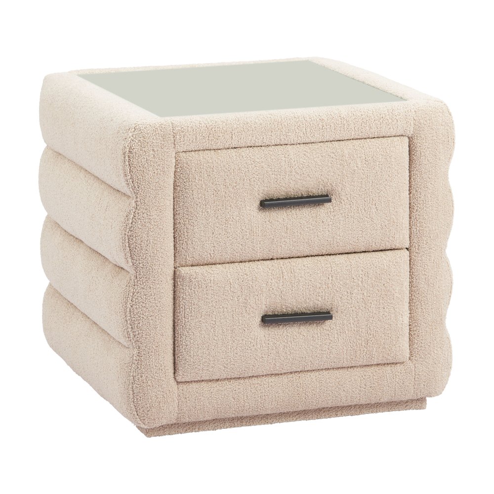 Soffice Nightstand Beige. Picture 11