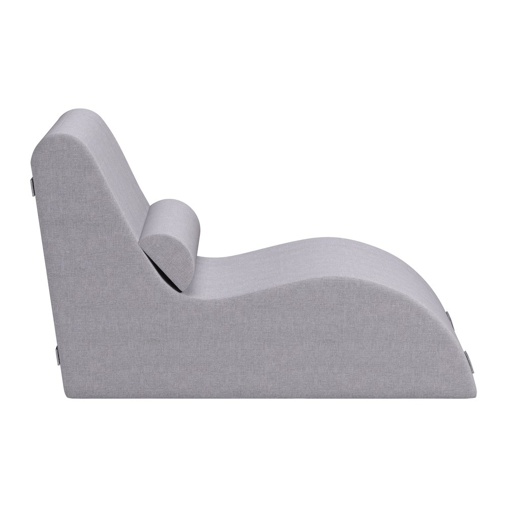 Luanda Chaise Lounge Gray. Picture 2