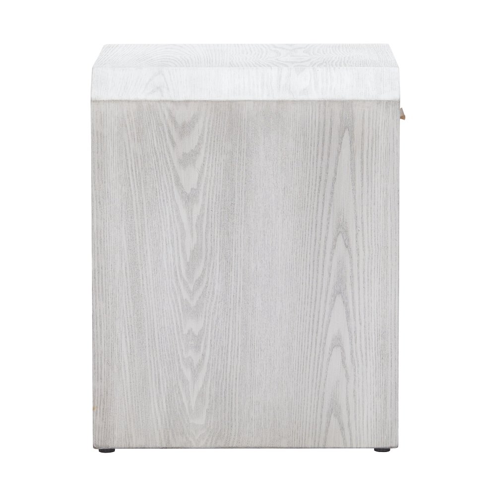 Yume Side Table Oak White. Picture 4