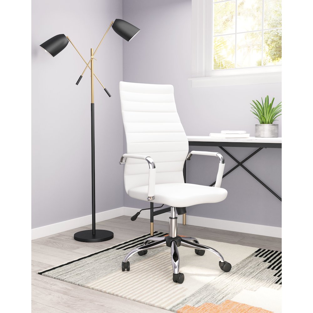 Primero Office Chair White. Picture 8