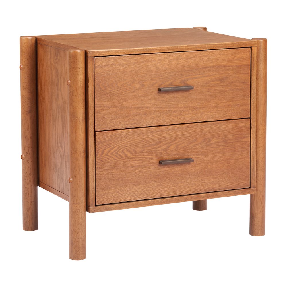 Beleza Nightstand Walnut. Picture 9