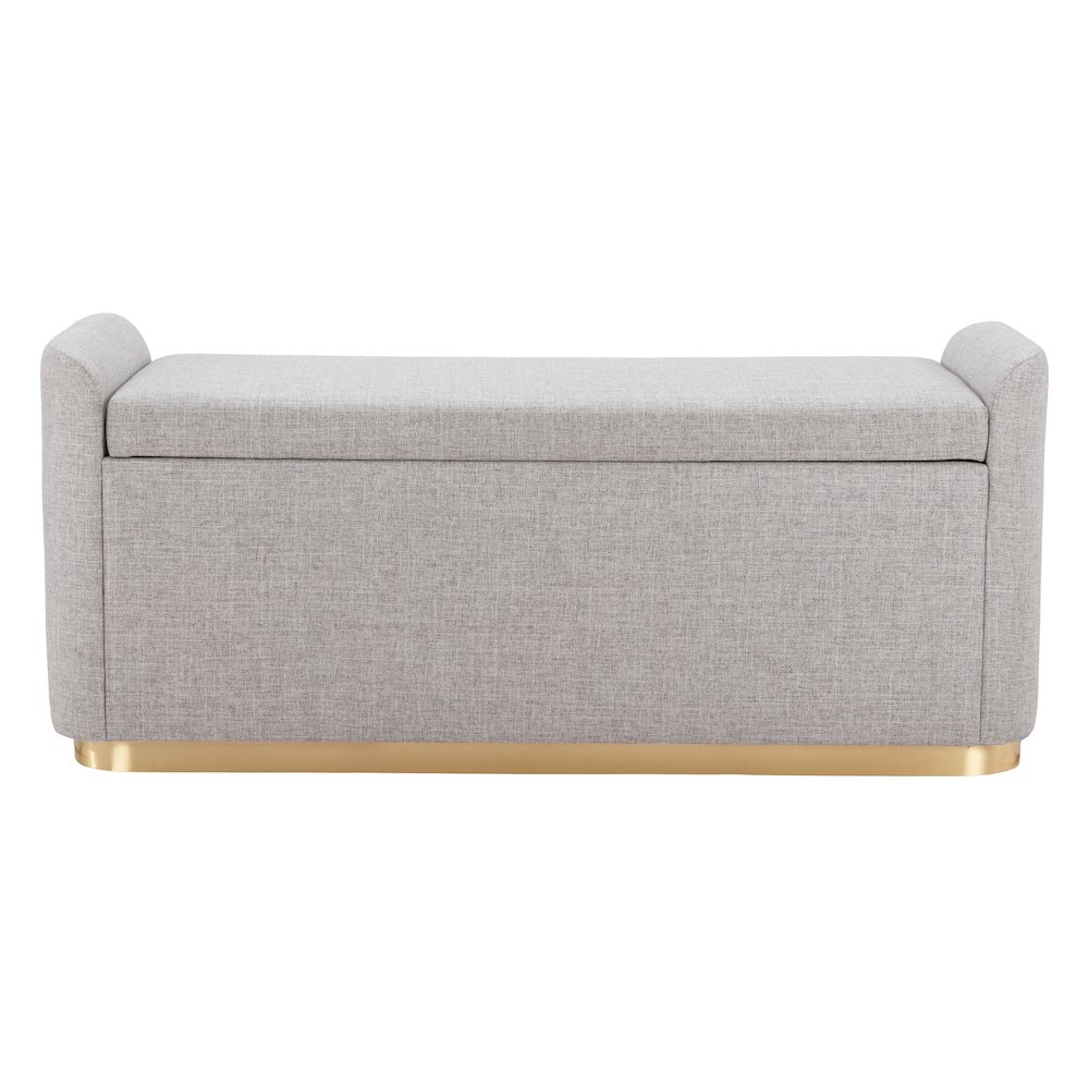 Dobo Storage Bench Gray. Picture 3
