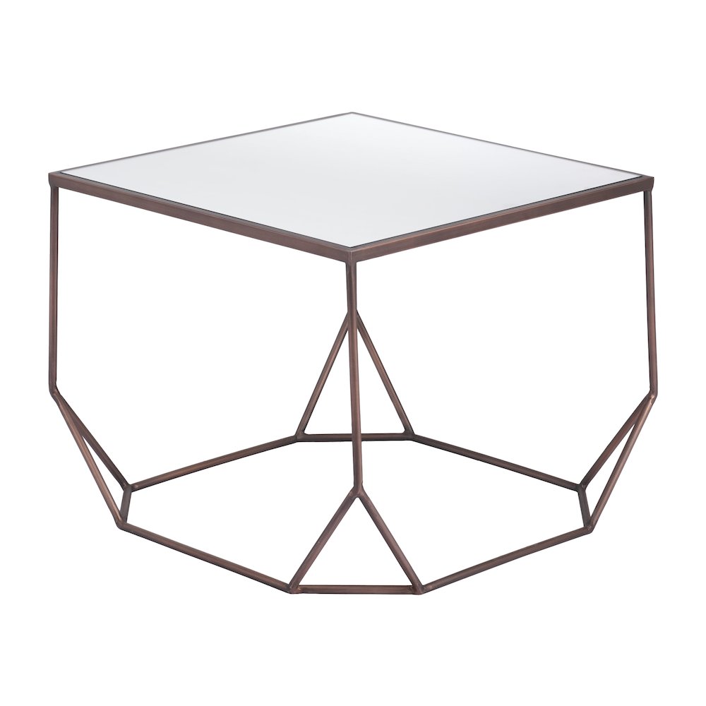 Arzon Coffee Table Set (2-Piece) Bronze. Picture 9