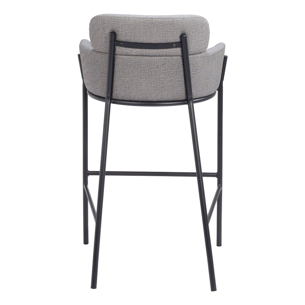 Bremor Barstool Slate Gray. Picture 4