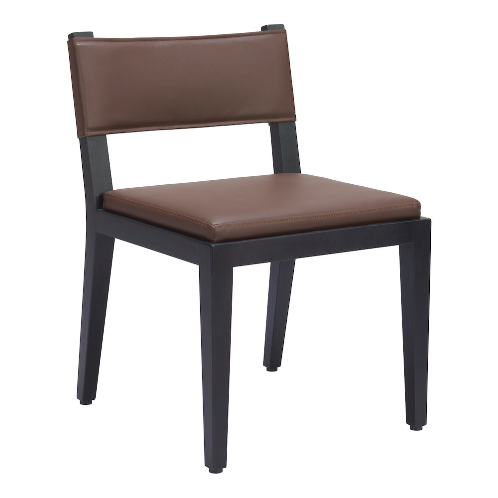 Roxas Dining Chair (Set of 2) Brown. Picture 1