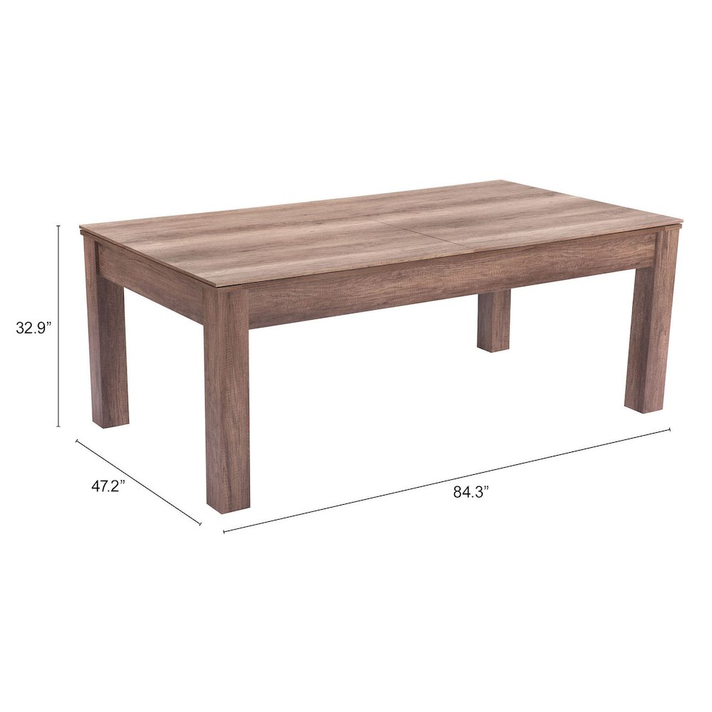 Bonker 3 in 1 Table Brown. Picture 7
