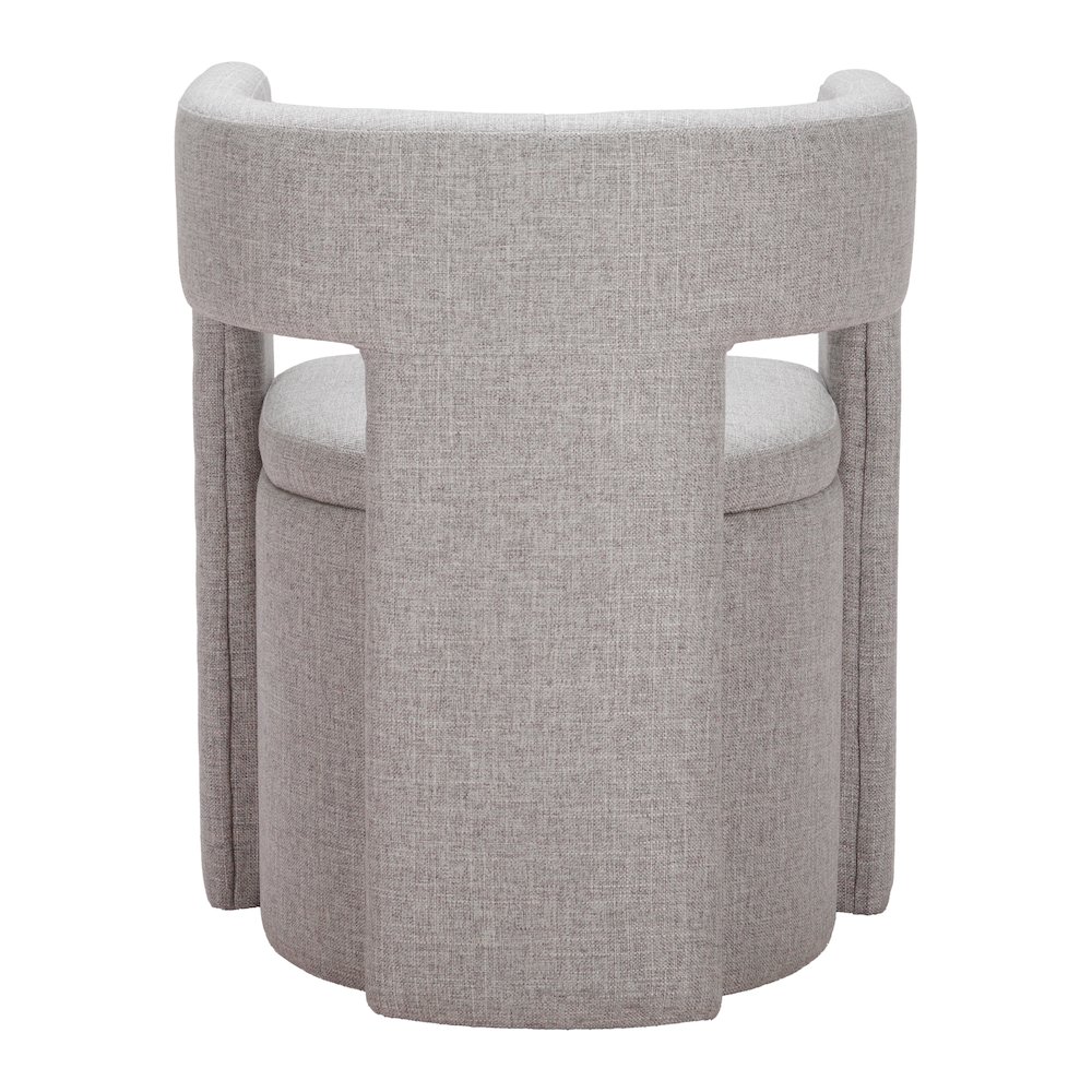 Papua Dining Chair Gray. Picture 4