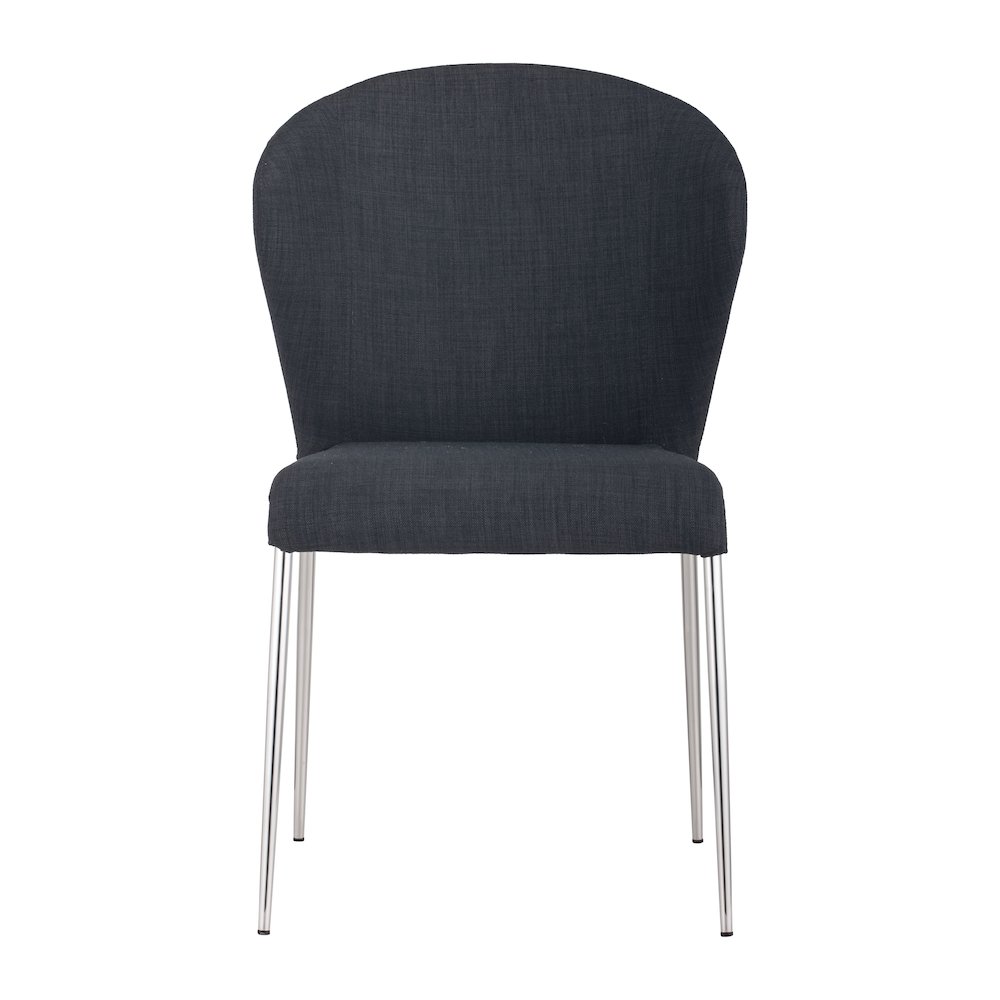 Oulu Dining Chair (Set of 4) Graphite. Picture 3