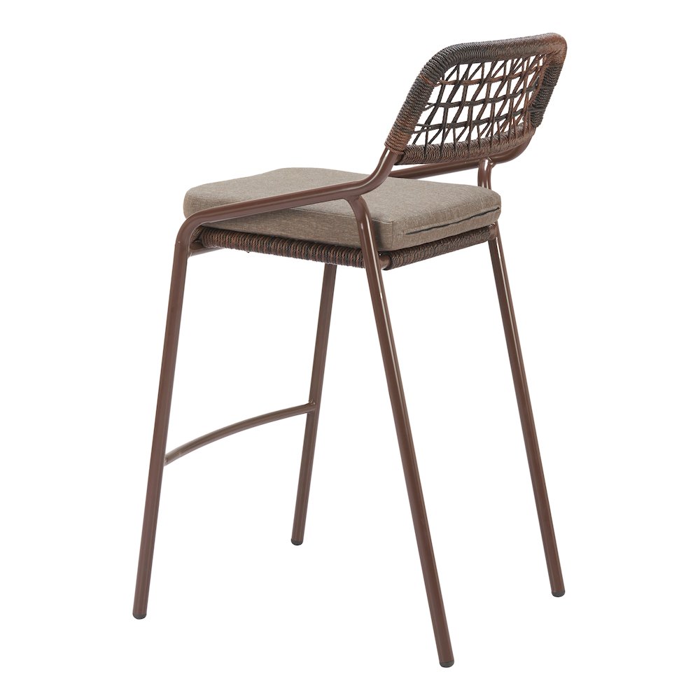 Rio Barstool (Set of 2) Brown. Picture 7