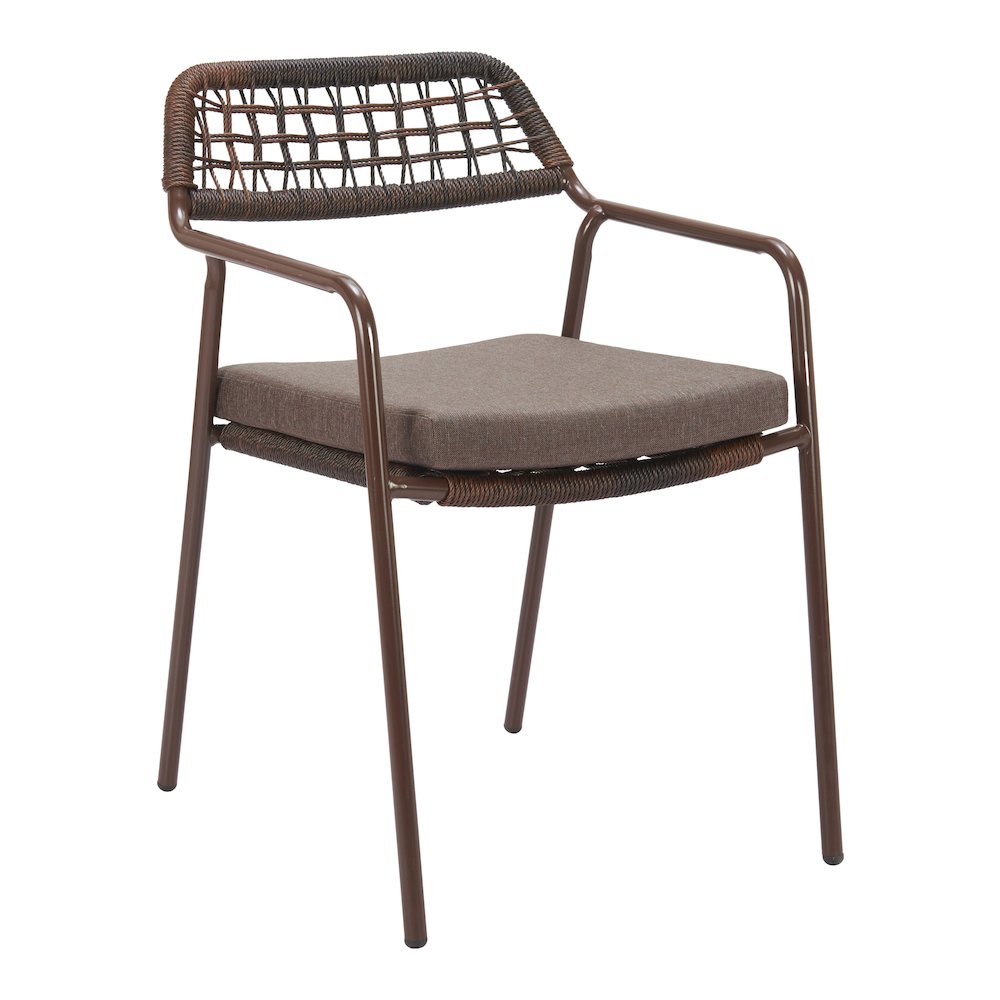 Rio Dining Chair (Set of 2) Brown. Picture 1