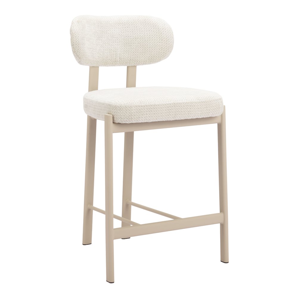 Aurea Counter Stool (Set of 2) Light Gray. Picture 8