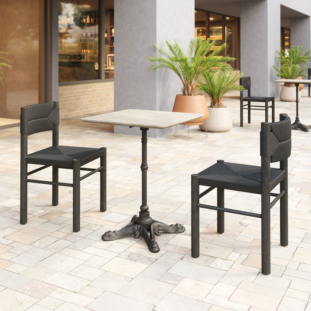Alfresco Dining Table Gray. Picture 8