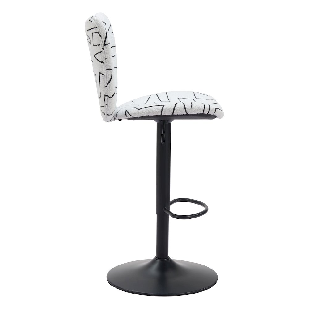 Elevate Barstool (Set of 2) White. Picture 2
