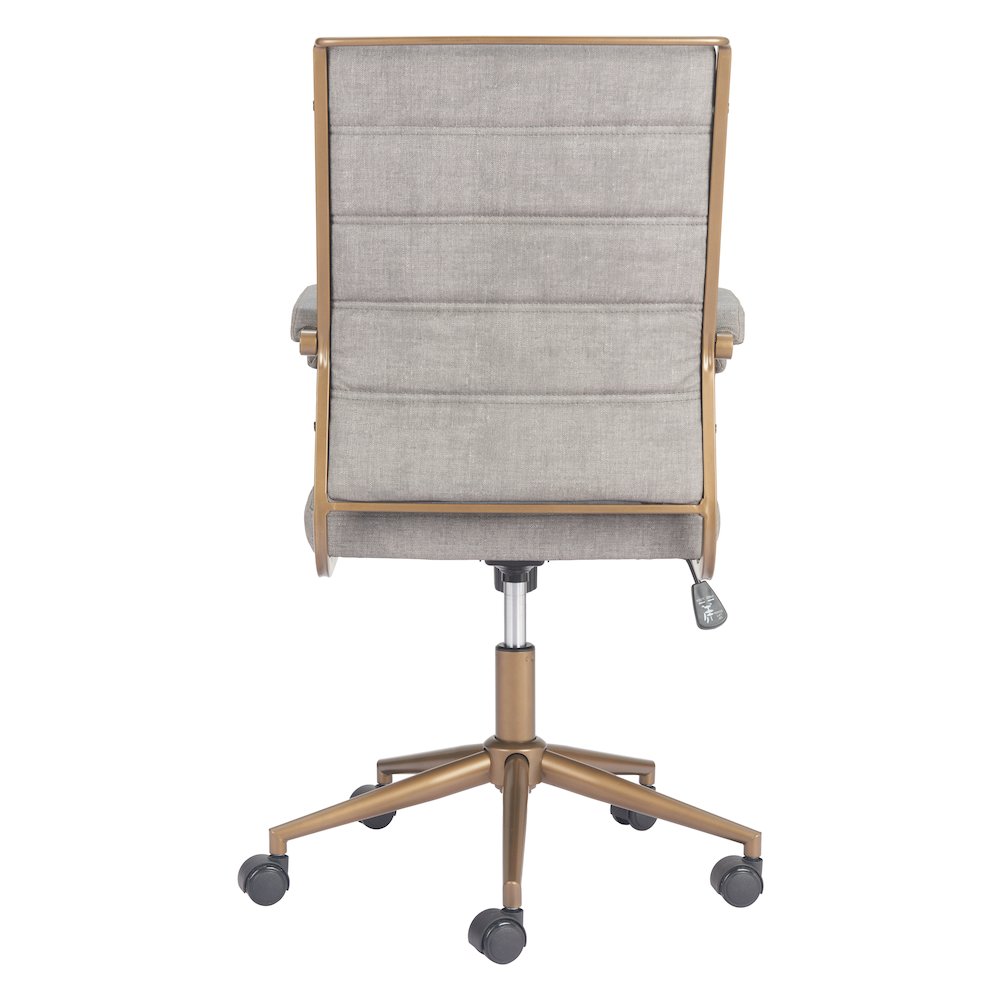 Auction Office Chair Gray. Picture 4