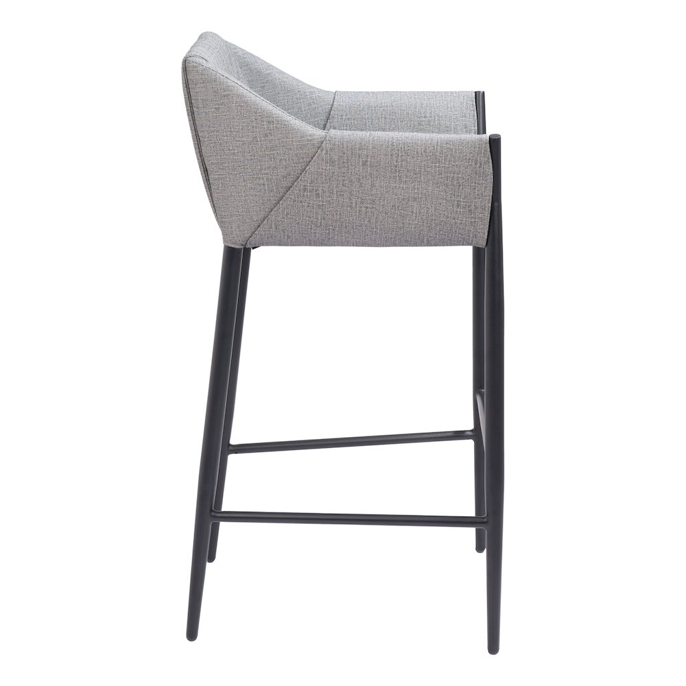 Andover Barstool Slate Gray. Picture 2