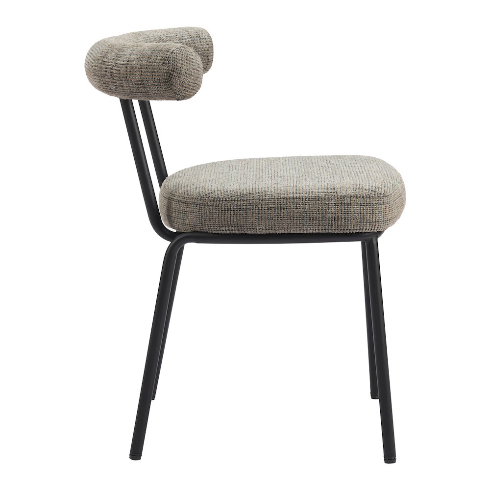 Kede Dining Chair (Set of 2) Green Tweed. Picture 2