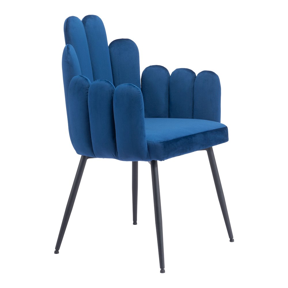 Noosa Dining Chair (Set of 2) Navy Blue. Picture 10