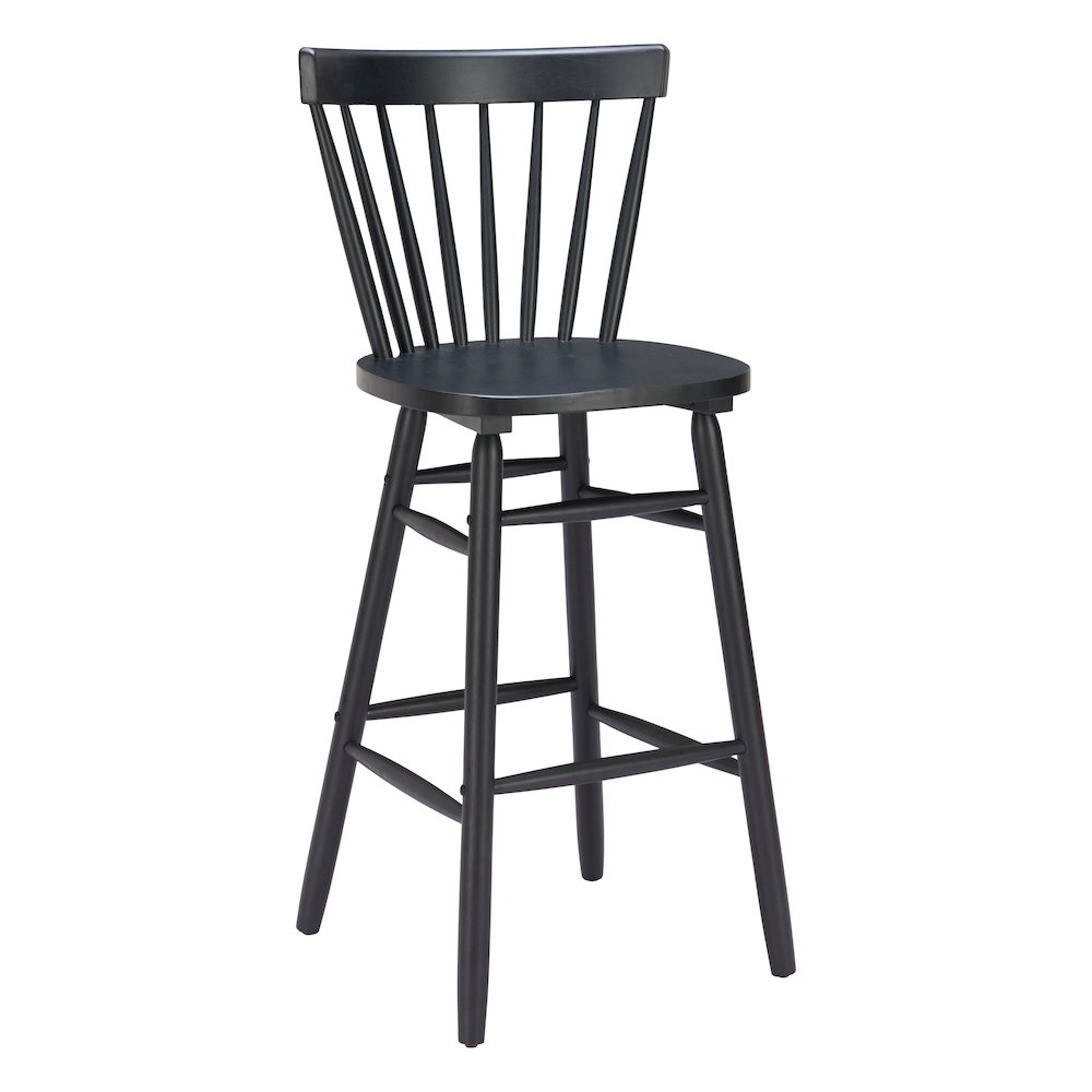 Tyce Barstool (Set of 2) Black. Picture 1