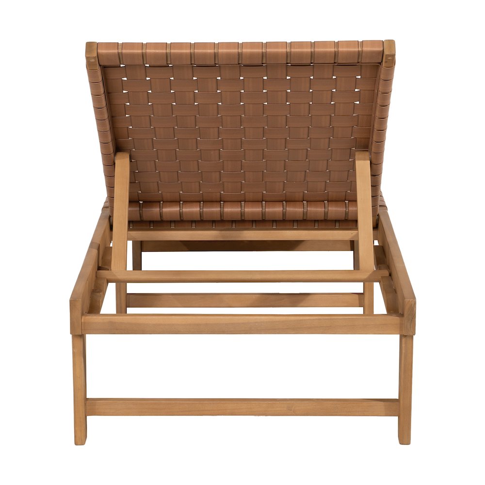 Breath Chaise Lounge Brown. Picture 4