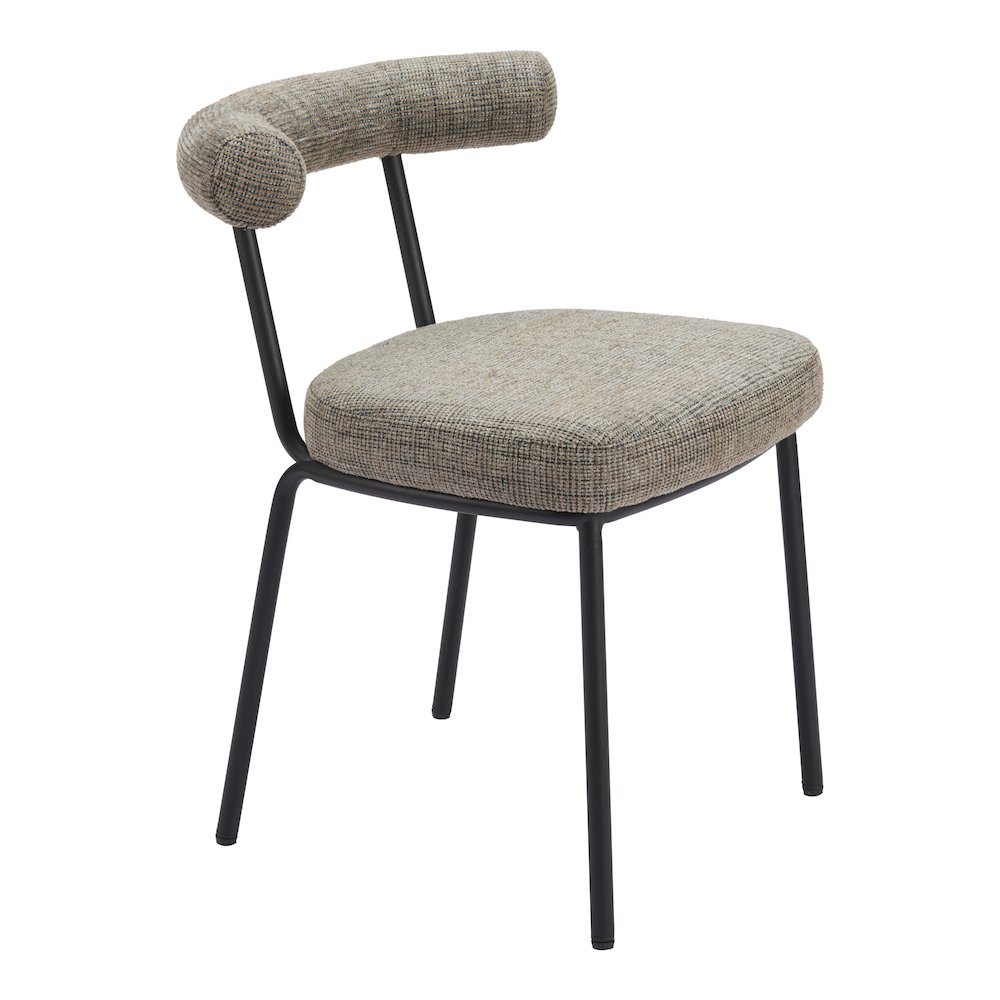 Kede Dining Chair (Set of 2) Green Tweed. Picture 8