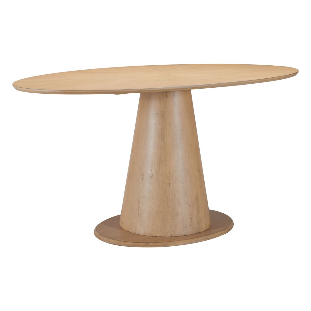Disque Dining Table Natural. Picture 4