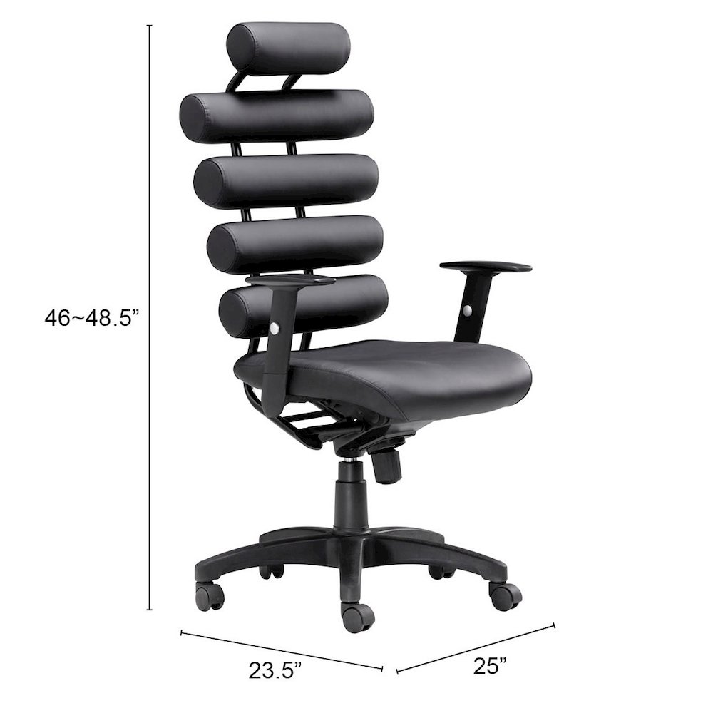 Unico Office Chair Black. Picture 10