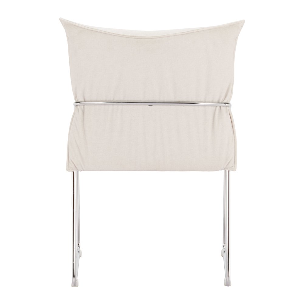 Pola Dining Chair (Set of 2) White. Picture 4