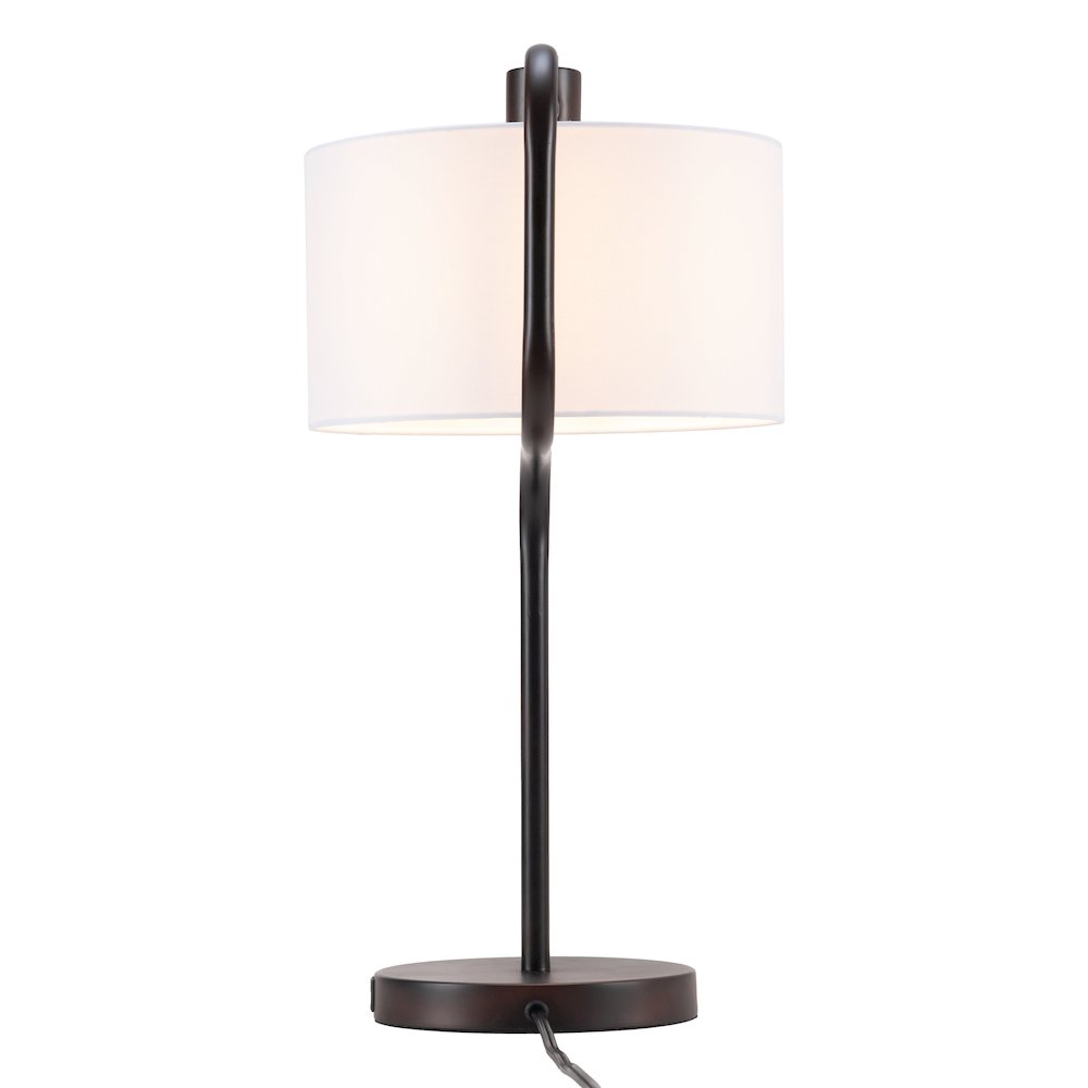 Middlemist Table Lamp White. Picture 4