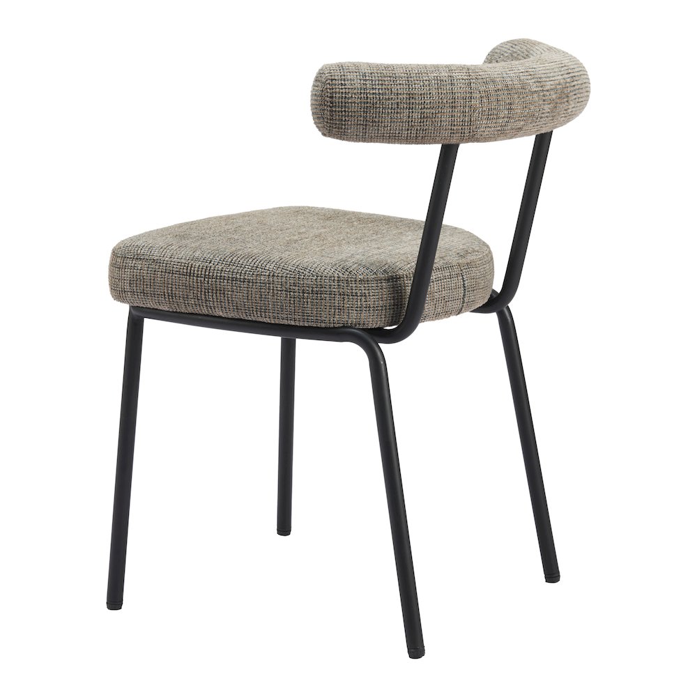 Kede Dining Chair (Set of 2) Green Tweed. Picture 5