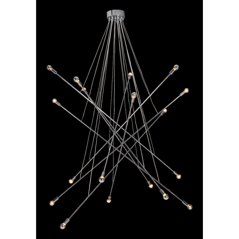 Belief Ceiling Lamp Chrome. Picture 4