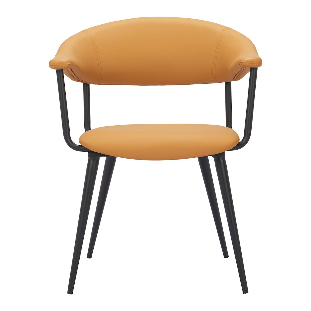 Sima Dining Chair Brown. Picture 3