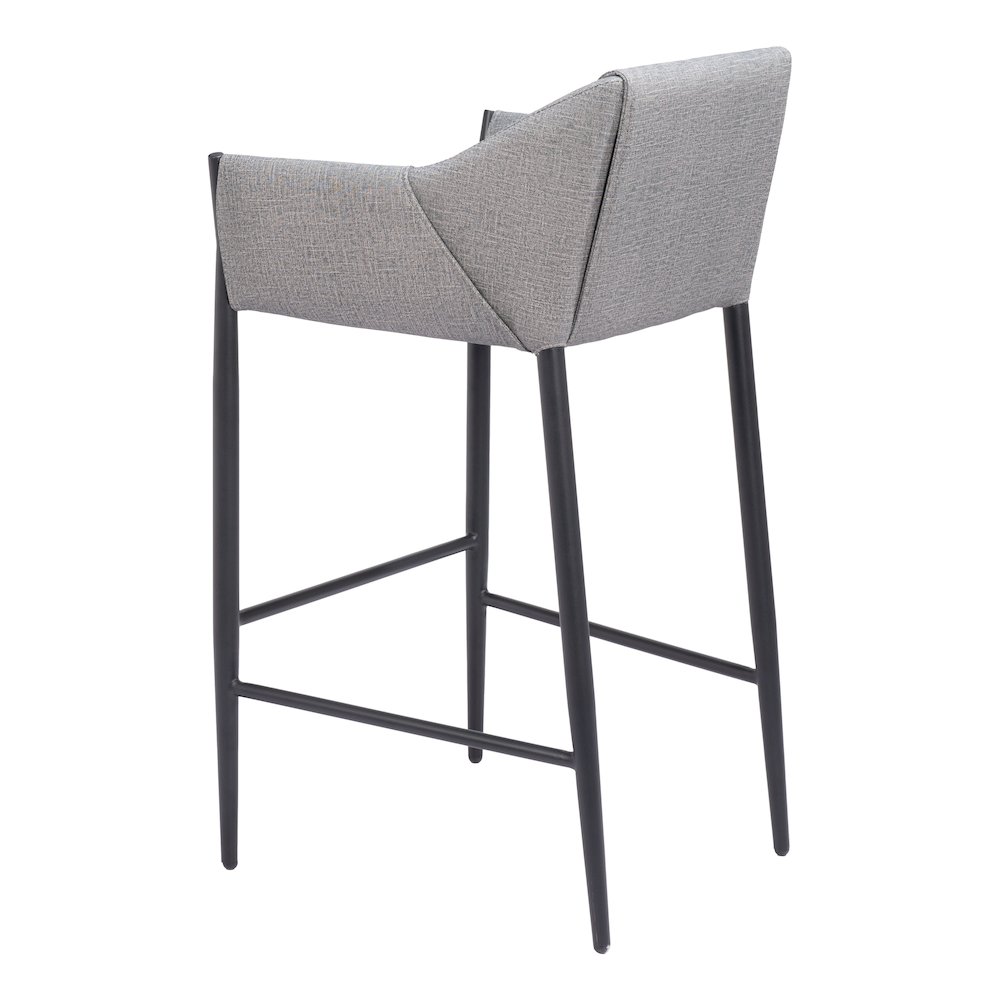 Andover Barstool Slate Gray. Picture 5