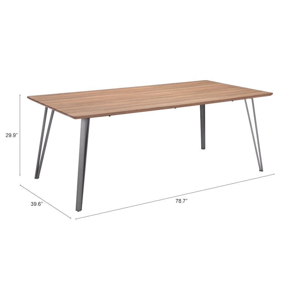 Perpignan Dining Table Brown. Picture 10