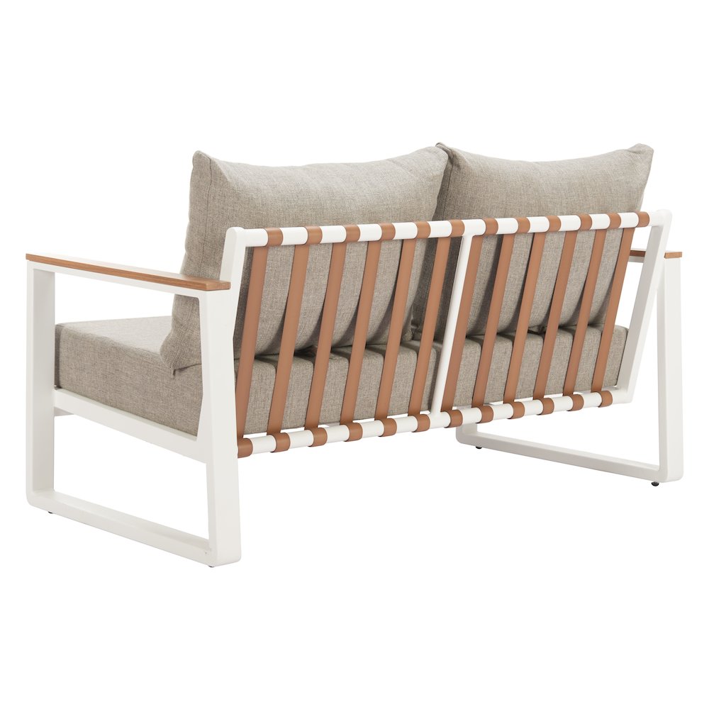 Welt Sofa Taupe & White. Picture 5