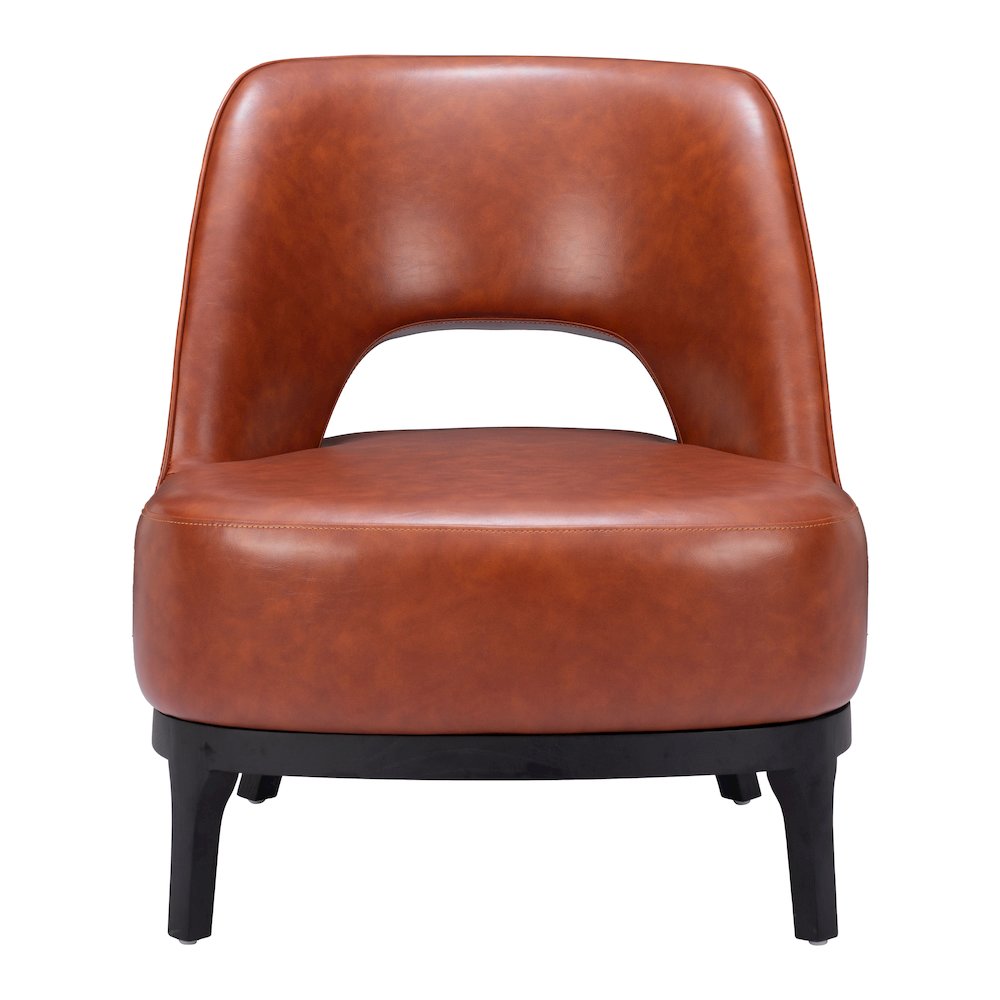 Mistley Accent Chair Brown. Picture 3