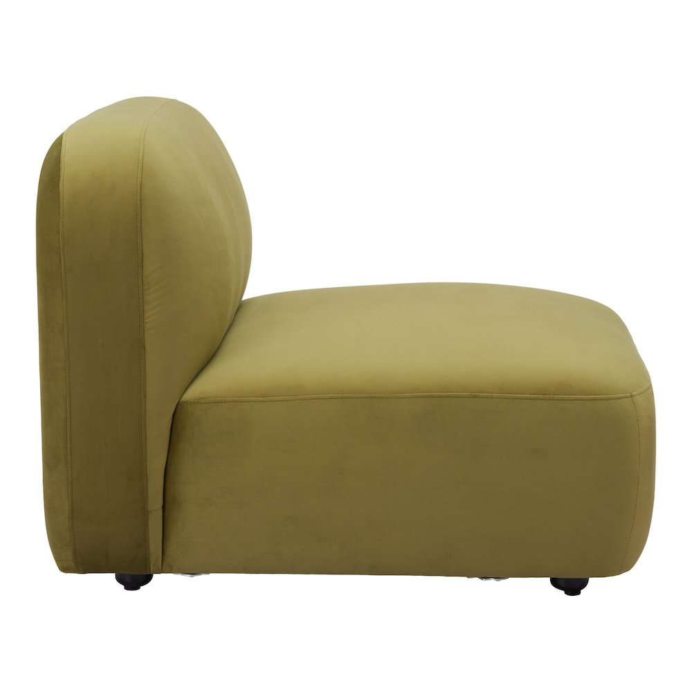 Biak Middle Chair Green. Picture 2