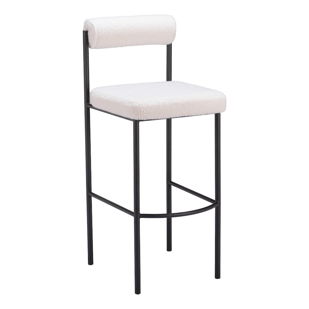 Livorno Barstool (Set of 2) Ivory. Picture 1