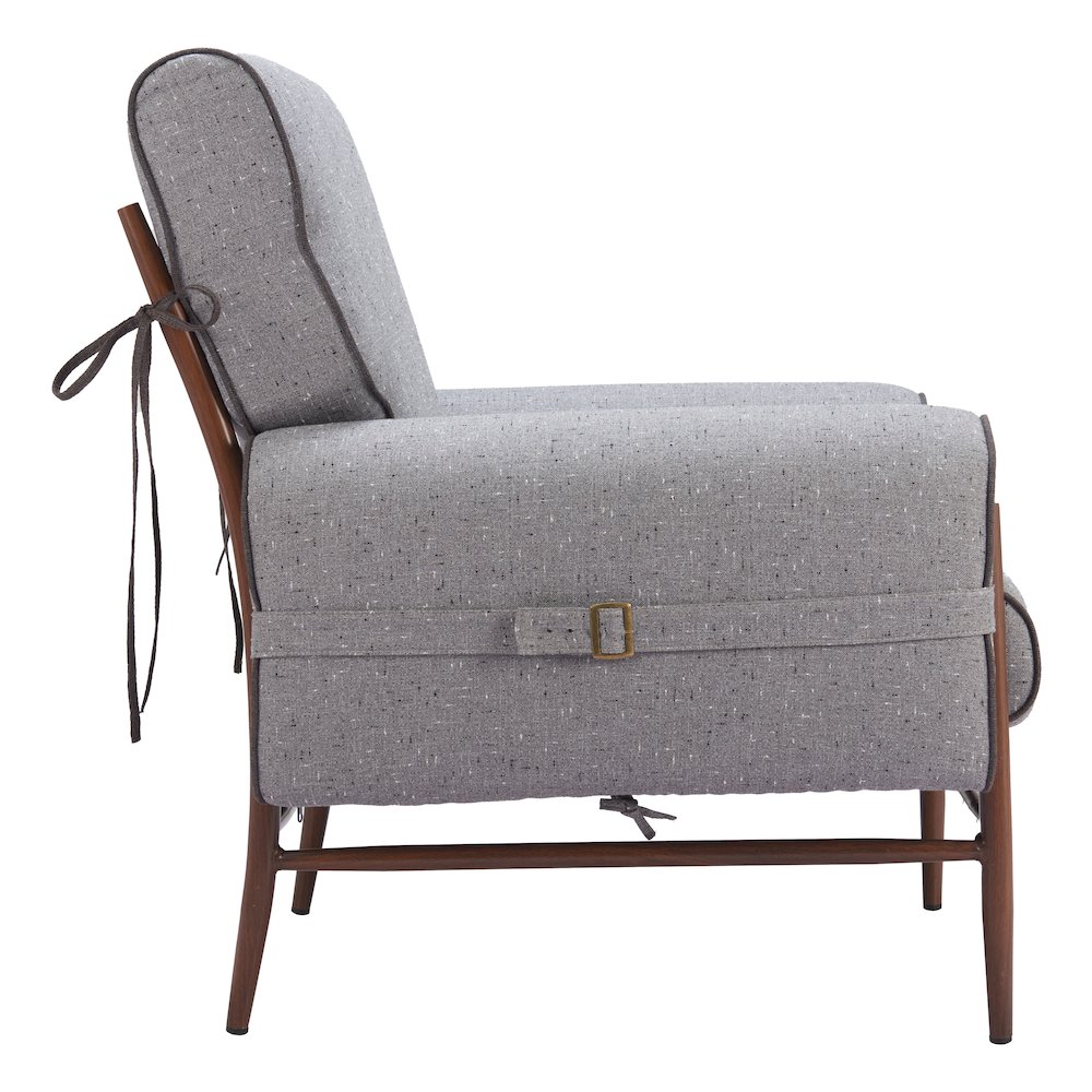Klem Accent Chair Gray. Picture 2