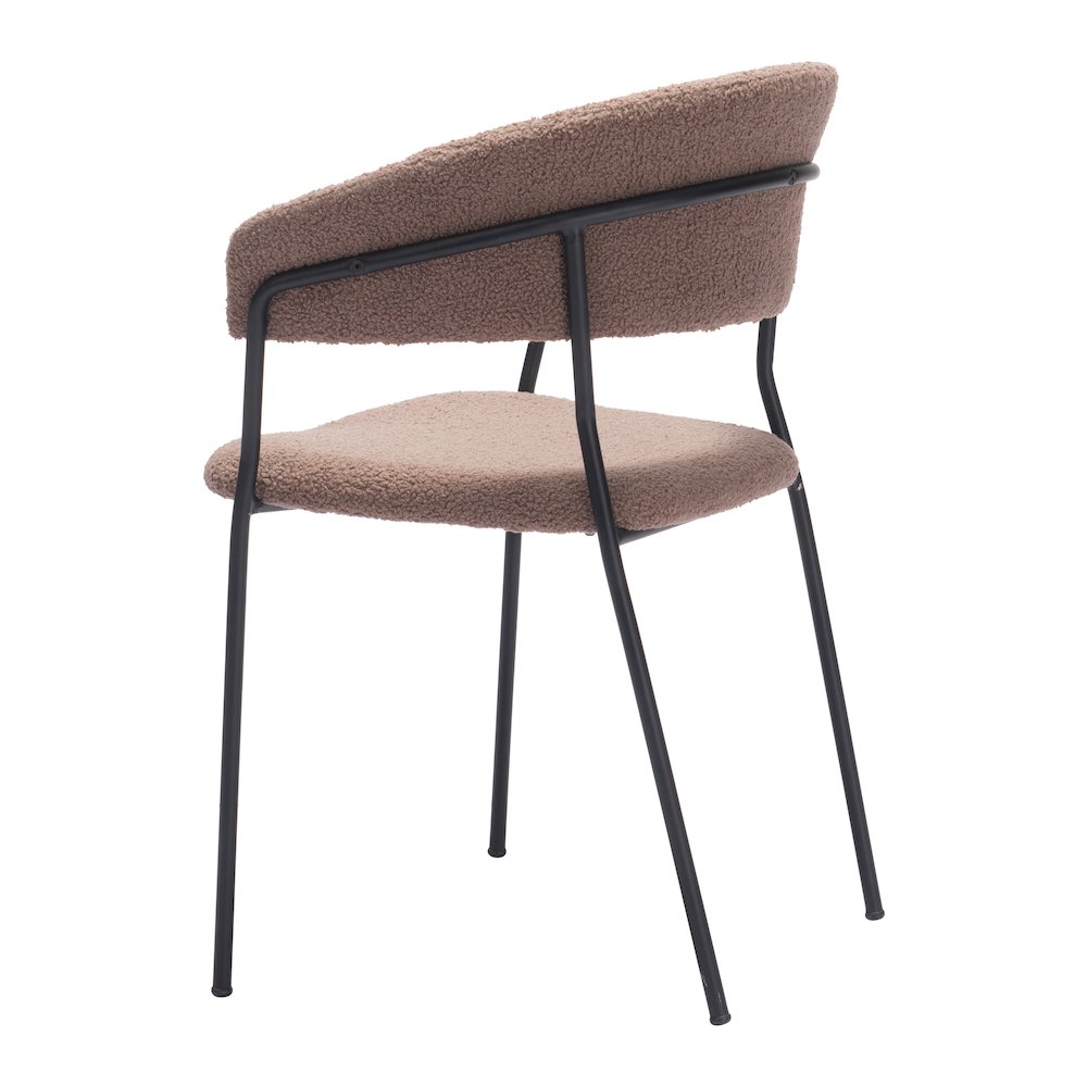Josephine Dining Chair (Set of 2) Brown. Picture 6