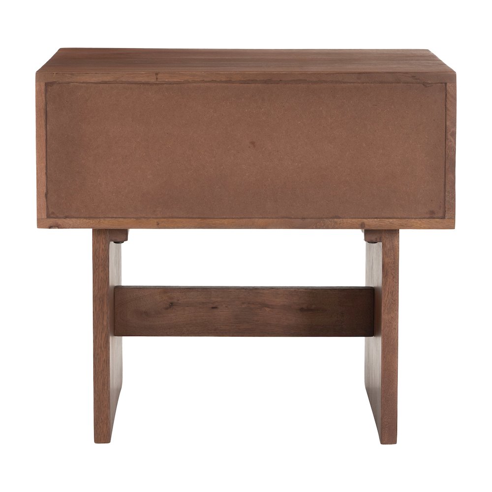 Amaria Nightstand Natural & Walnut. Picture 7