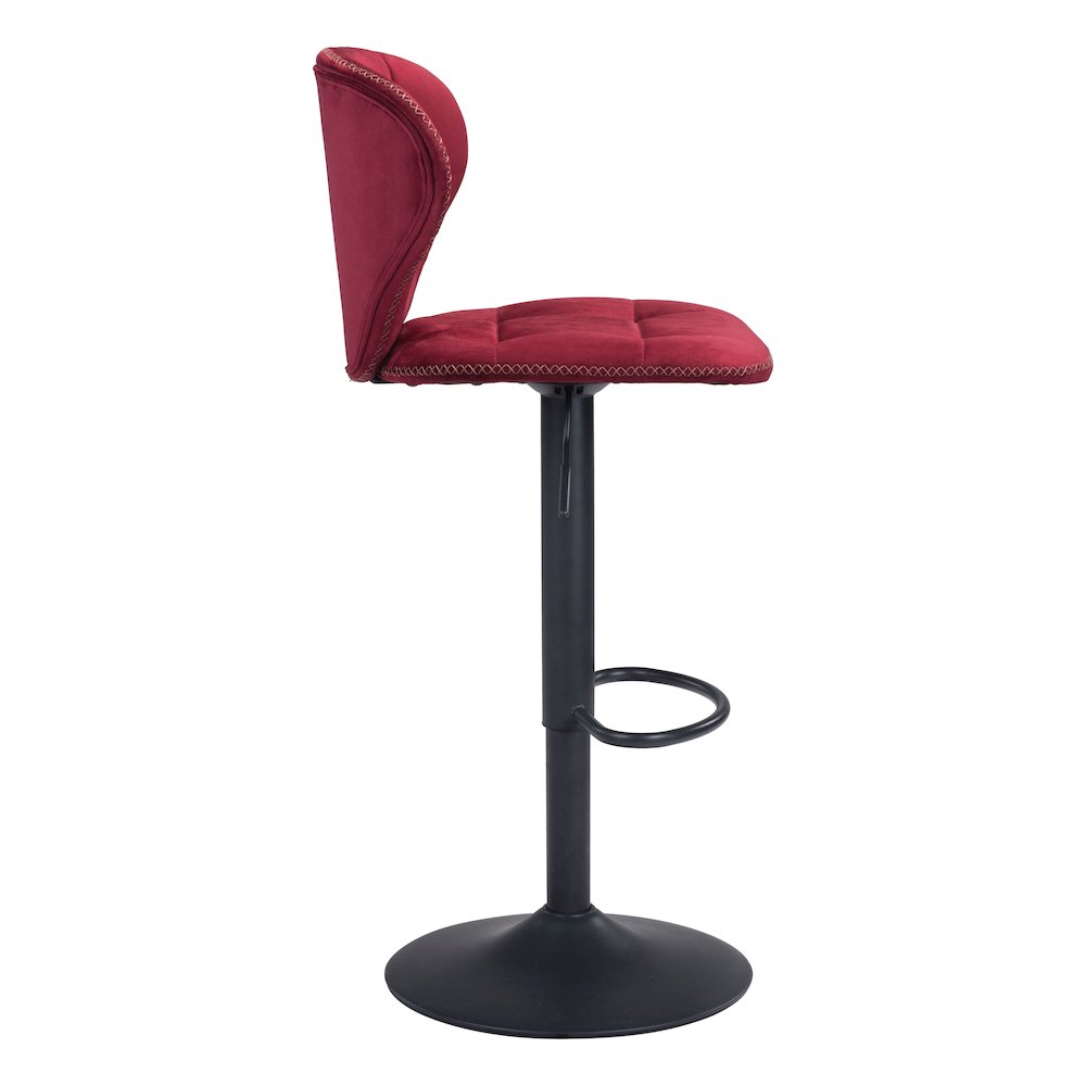 Salem Barstool Red. Picture 2